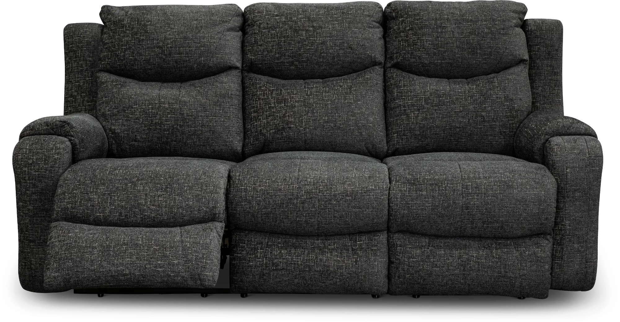 Marvel Contemporary Charcoal Gray Power Reclining Sofa-1