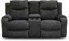 Clearance Marvel Gray Power Reclining Console Loveseat