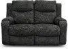 Marvel Gray Power Reclining Loveseat