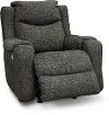 Charcoal Gray Power Rocker Recliner - Marvel
