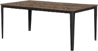Rustic Brown Dining Room Table - Maxwell-1