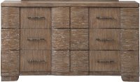 Contemporary Natural Acacia Dresser - Crosswinds