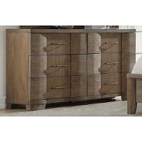 Contemporary Natural Acacia Dresser - Crosswinds-2