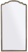 Weathered Oat Beige Floor Mirror - Provence