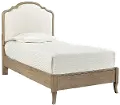 Traditional Oat Beige Twin Bed - Provence