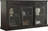 6415-945 Clearance Industrial Black Sliding Door Dining Room Sideboard - Villa