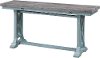 Clearance Farmhouse Blue Flip Top Dining Room Table - Bar Harbor Blue