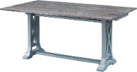 Farmhouse Blue Flip Top Dining Room Table - Bar Harbor Blue-3