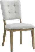 Chevron Gray Upholstered Dining Room Chair