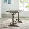 Clearance Ryan Farmhouse Weathered Gray Counter Height Dining Table