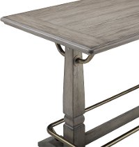 Farmhouse Weathered Gray Counter Height Dining Table - Ryan-3