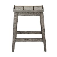 Farmhouse Weathered Gray 24 Inch Counter Stool-3