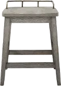 Ryan Weathered Gray Counter Height Stool