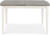 Farmhouse Whitewash and Gray Dining Room Table - Newark