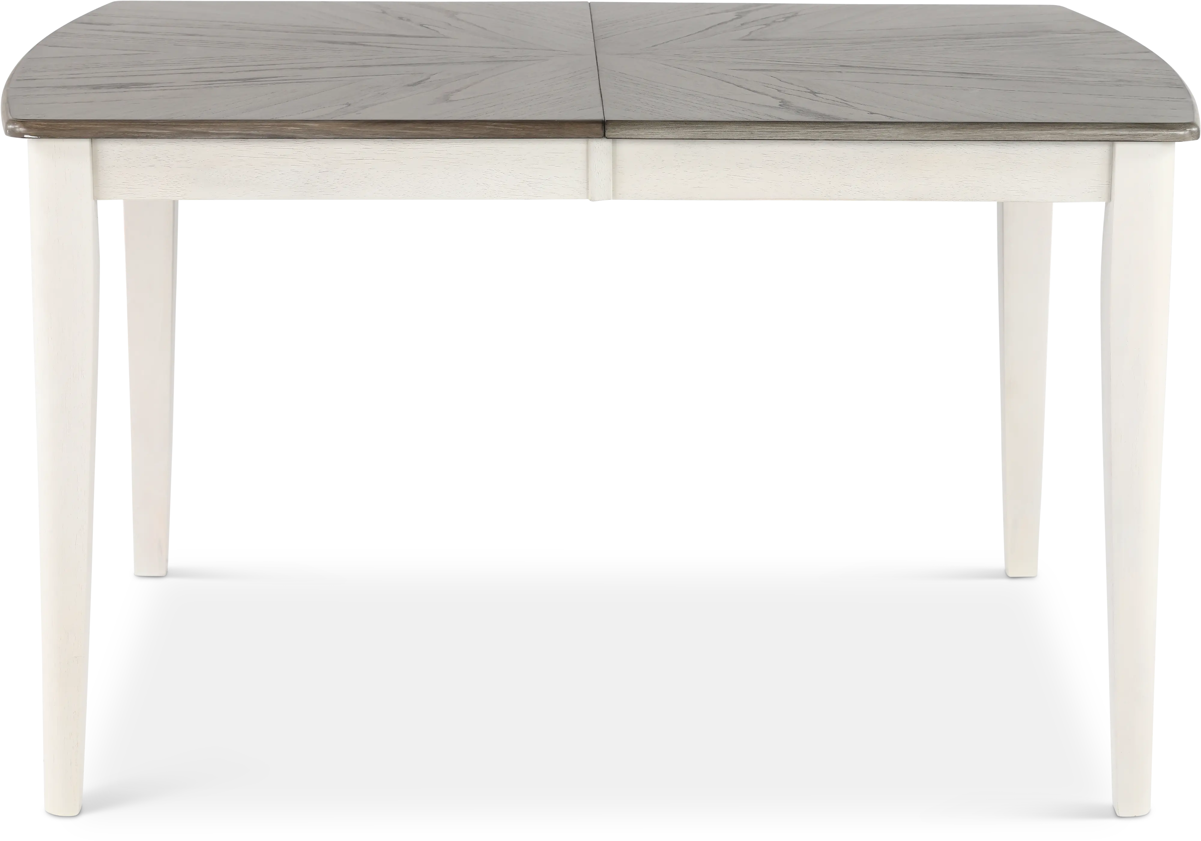 Newark White and Gray Dining Room Table-1