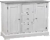 Newark White and Gray Dining Server