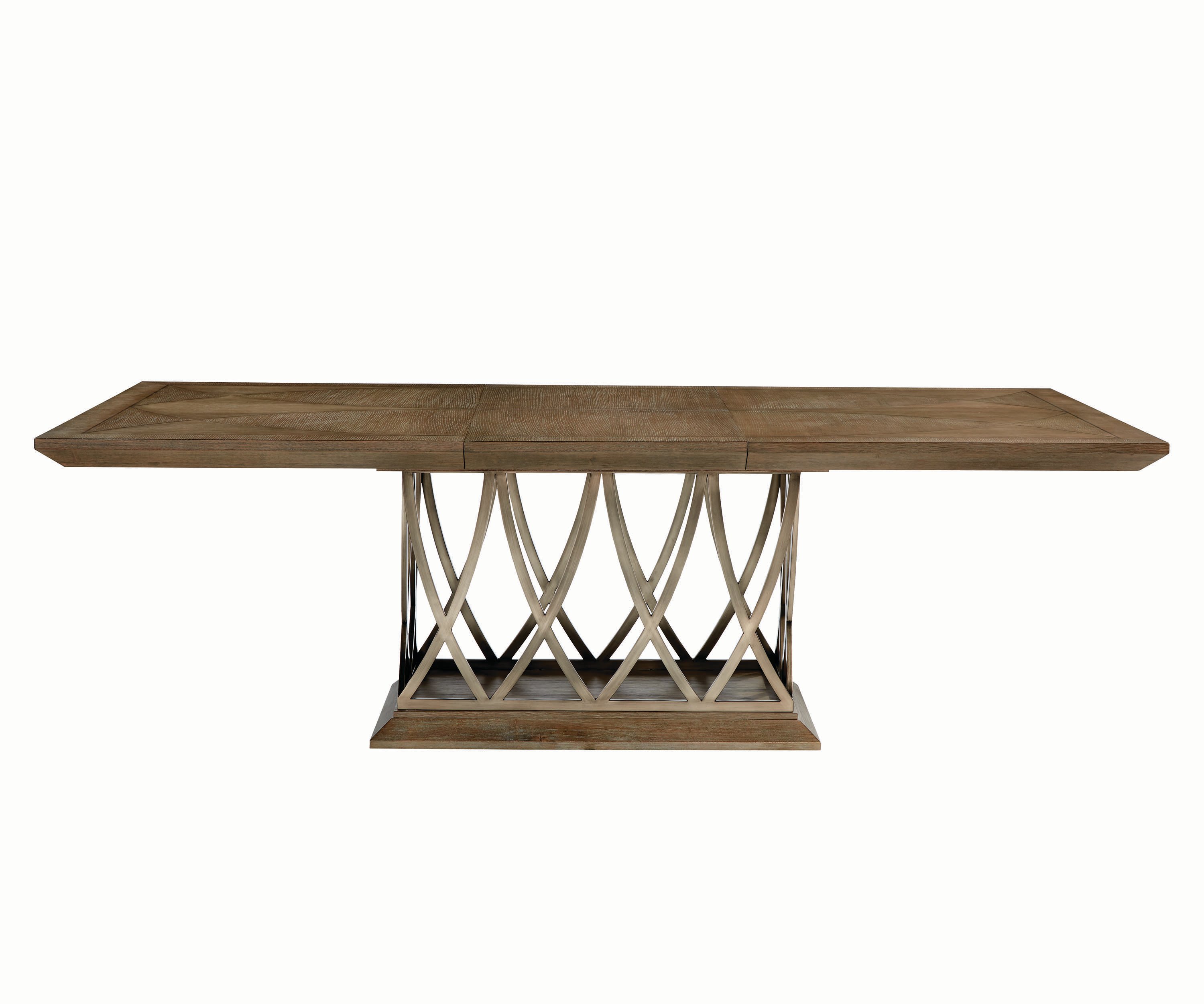 Classic Contemporary Brown Dining Room Table - Park Avenue-1