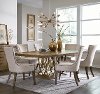 Classic Contemporary Brown 5 Piece Dining Set - Park Avenue