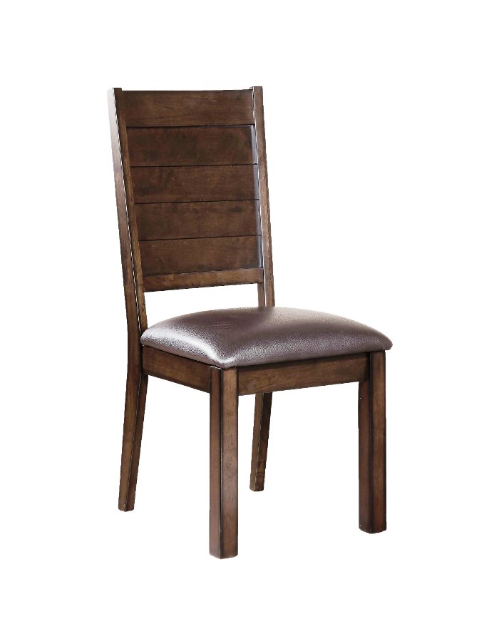 Contemporary Dark Brown Dining Room Chair - Madison