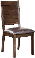 Madison Transitional Dark Brown Dining Chair