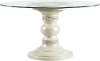 Traditional Pearl Round Dining Room Table - Starlight