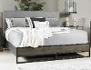 Industrial Modern Gray Queen Bed - Phuket