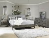 Industrial Gray 4 Piece King Bedroom Set - Phuket
