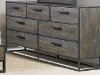 Clearance Industrial Modern Gray Dresser - Phuket