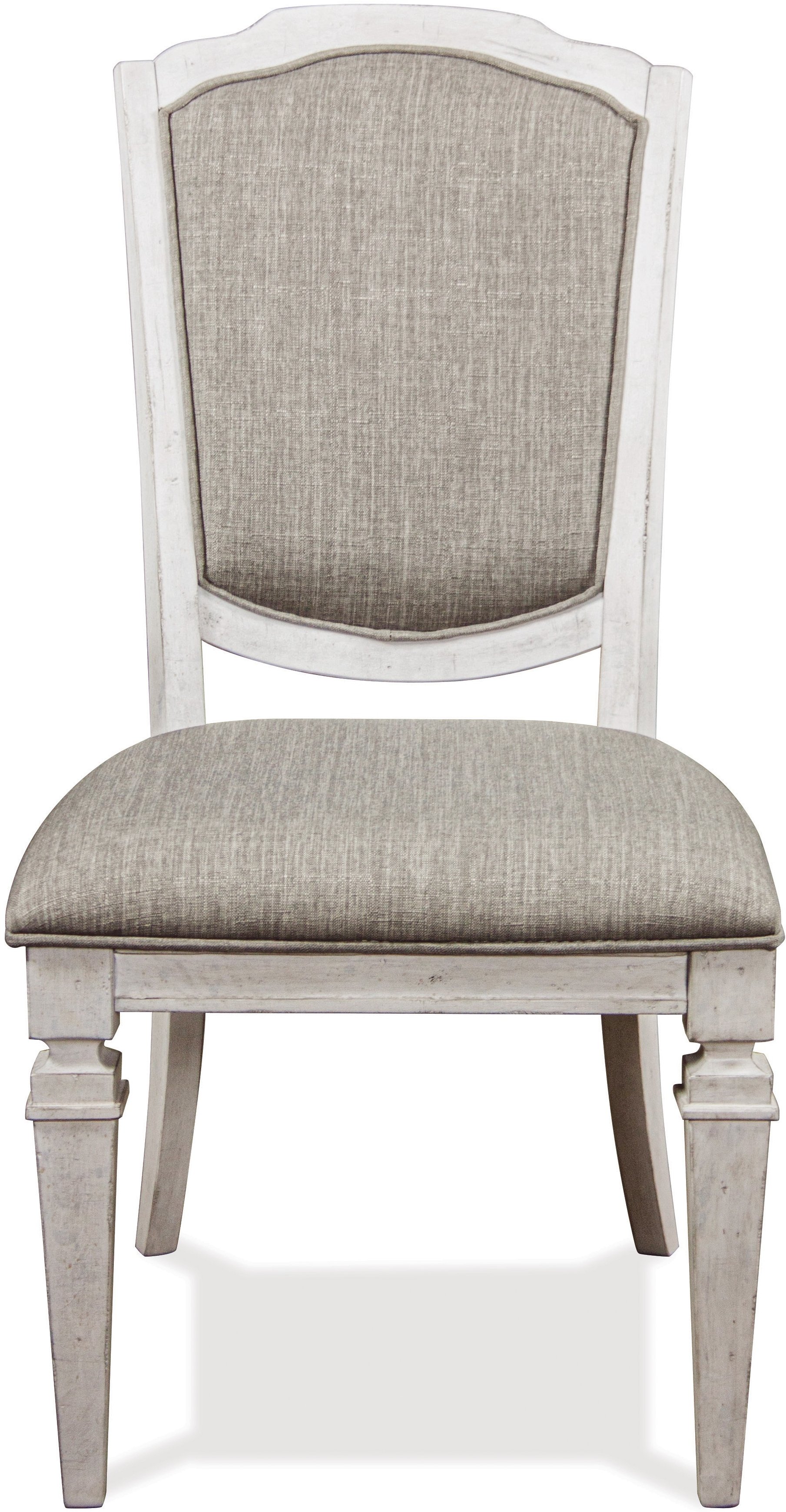 Smokey White Dining Room Chair - Elizabeth-1