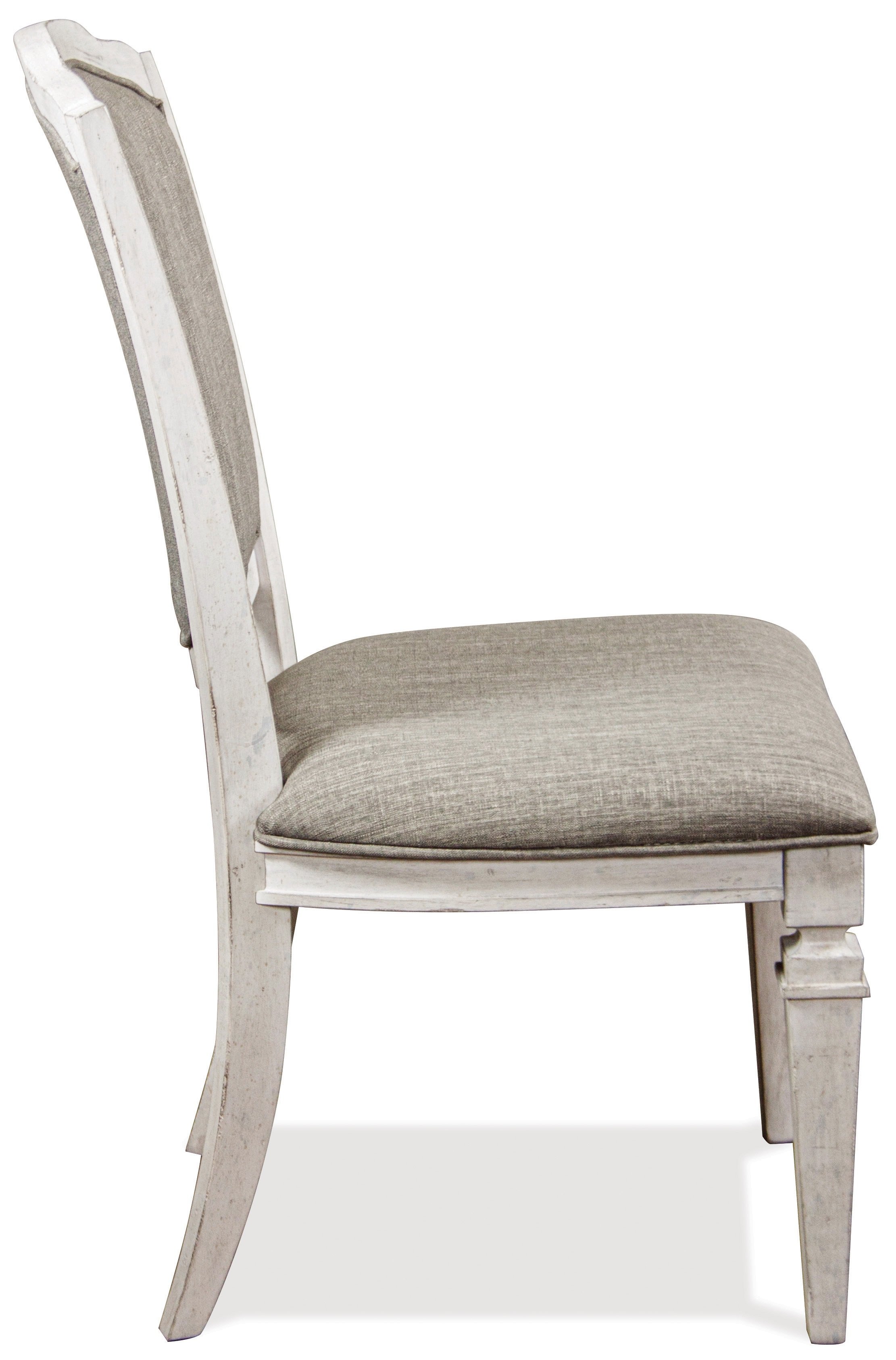Smokey White Dining Room Chair - Elizabeth-2
