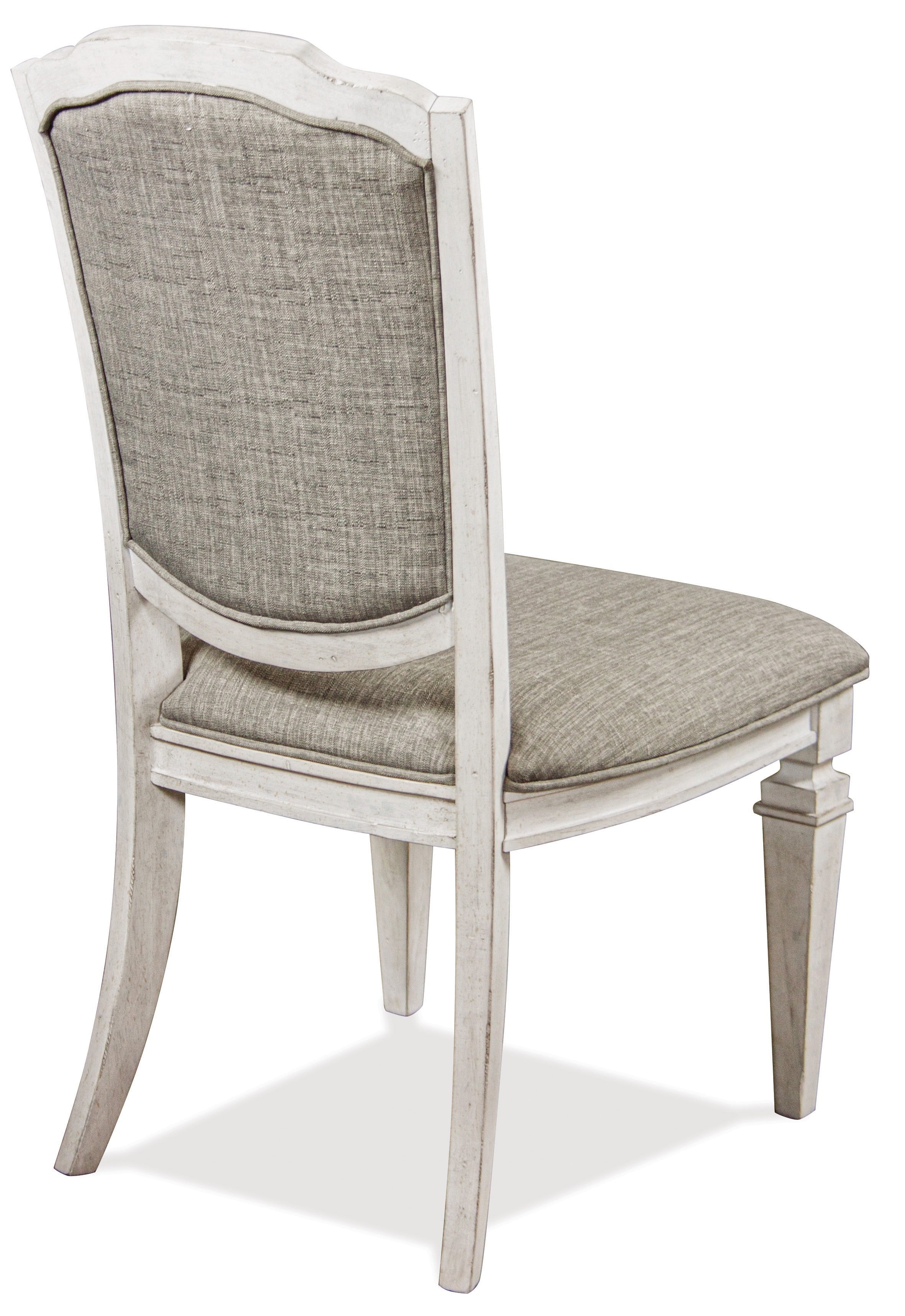 Smokey White Dining Room Chair - Elizabeth-3