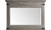 Classic Rustic Pewter Gray Mirror - Forge