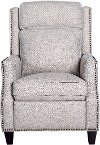 1809-10GAVQUR Quarry Gray, Tan and Cream Push Back Recliner - Lexington
