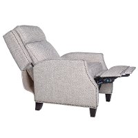 1809-10GAVQUR Quarry Gray, Tan and Cream Push Back Recliner - Lexington-3