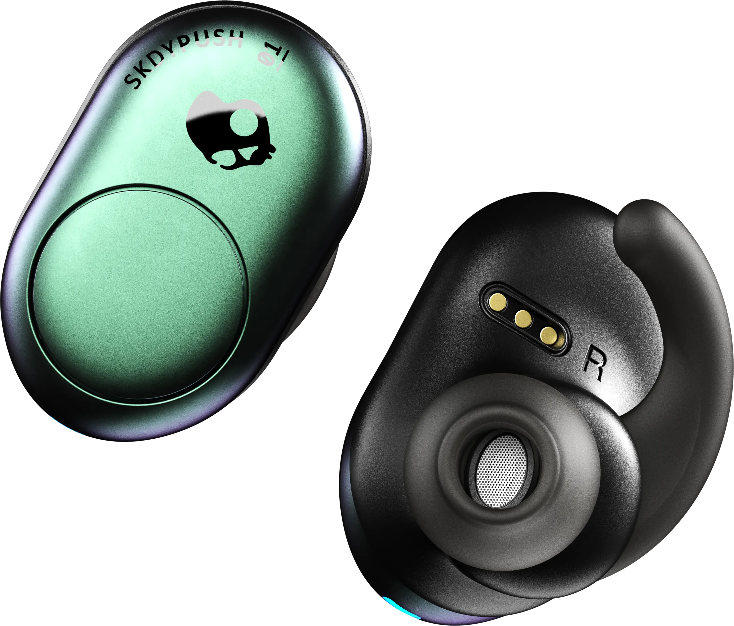 S2BBW-L638 Skullcandy Push True Wireless Earbuds - Psychotropical Teal-1