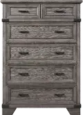 Forge Pewter Gray Chest of Drawers