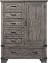 Classic Rustic Gray Gentlemen's Chest - Forge