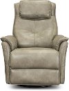 1188-22STSLV Modern Silver Gray Power Swivel Glider Recliner - Jeremy