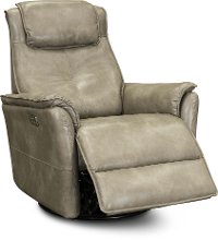 1188-22STSLV Modern Silver Gray Power Swivel Glider Recliner - Jeremy-2