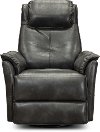 1188-22FSTGRP Modern Graphite Gray Power Swivel Glider Recliner - Jeremy
