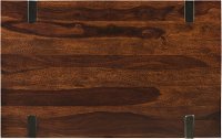 Honey Brown and Iron Dining Room Table - Bradley-2