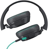 S5PXY-L637 Skullcandy Riff Headphones - Gray/Miami Teal-2