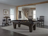 Brown and Black American Heritage Pool Table - Austin