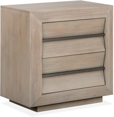 Modern Sandstone Nightstand - Palisade
