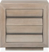 Modern Sandstone Nightstand - Palisade-2