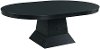 Contemporary Dark Gray Dining Room Table - Maddox