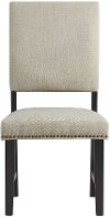 Beige Upholstered Dining Room Chair - Maddox