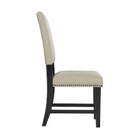 Beige Upholstered Dining Room Chair - Maddox-3