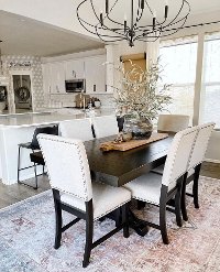 Beige Upholstered Dining Room Chair - Maddox-8