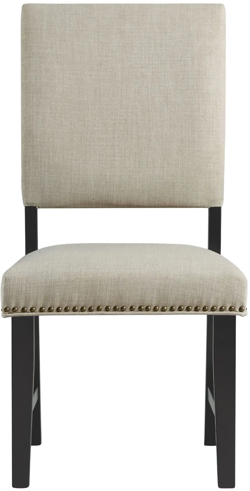 Maddox Beige Upholstered Dining Room Chair-1